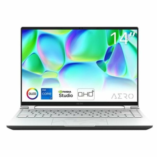 22876-GIGABYTE PORTATIL AERO 14 OLED BMF-H2ESBB3SH,i7-13620H,16GB DDR5,SSD 512GB,14.0" THIN BEZEL 2.8K QHD+,RTX4050/6GB,