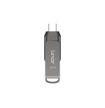 22878-Lexar JumpDrive LJDD400256G-BNQNG unidad flash USB 256 GB USB Tipo C 3.2 Gen 1 (3.1 Gen 1) Gris
