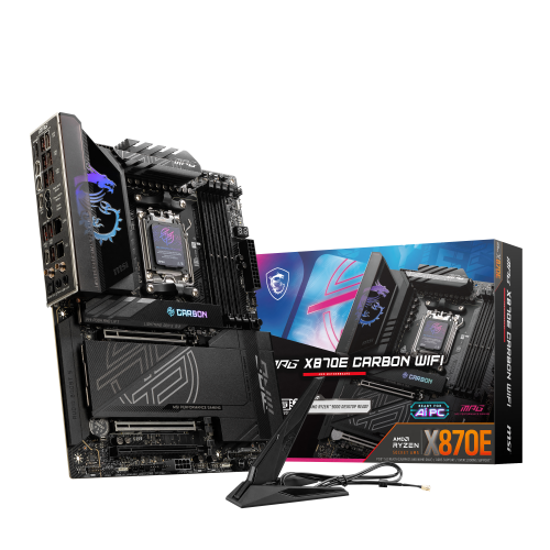 22906-PLACA MSI MPG X870E CARBON WIFI,AMD,AM5,X870,4DDR5,LAN5G+WIFI7+BT5.4,ATX