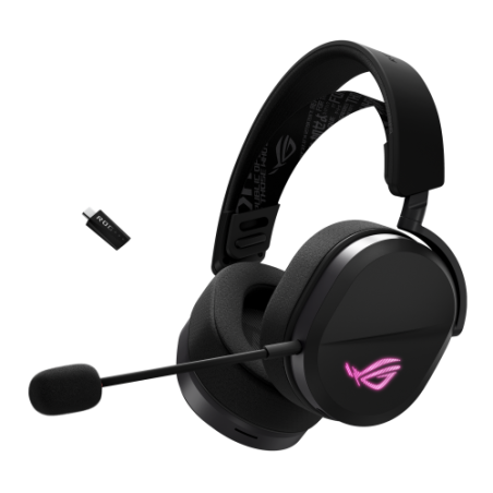 22915-ASUS ROG Pelta Auriculares Inalambrico y alambrico Diadema Juego USB Tipo C Bluetooth Negro