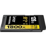 22933-LEXAR 128GB PROFESSIONAL 1800X SDXC UHS-II CARDS,  UP TO 280MB/S READ 210MB/S WRITE C10 V60 U3
