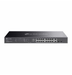 22944-TP-Link ES220GMP switch Gestionado Gigabit Ethernet (10/100/1000) Energia sobre Ethernet (PoE) Negro