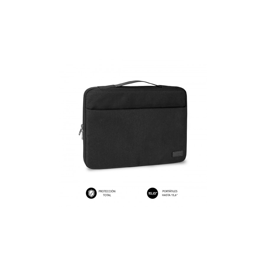 22991-SUBBLIM Funda Ordenador Elegant Laptop Sleeve 15,6" Black