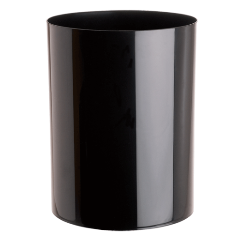 23009-PAPELERA ECOGREEN ALTO BRILLO 100% RECICLADO Y RECICLABLE NEGRO 18 LITROS 260X335 MM ARCHIVO 2000 2000 NE
