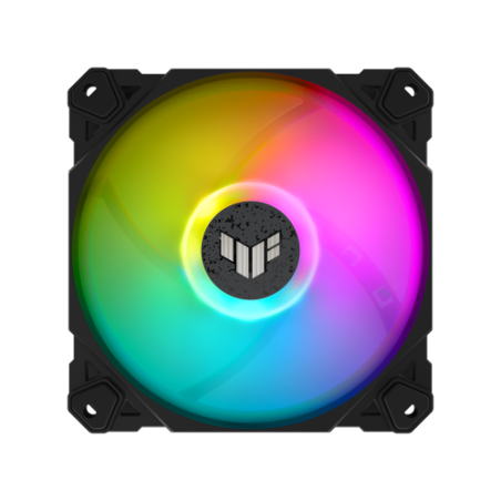 23020-ASUS TUF Gaming TF120 ARGB Fan Carcasa del ordenador Refrigerador de aire 12 cm Negro