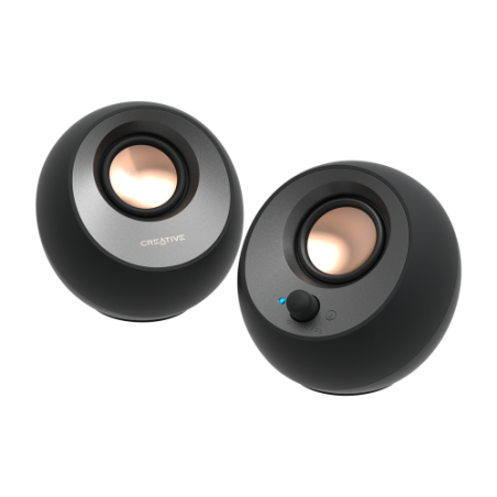 23035-Creative Labs Pebble V3 altavoz Negro Inalambrico y alambrico 8 W