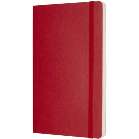 23090-LIBRETA CLASICA TAPA BLANDA ROJO ESCARLATA L (13X21CM) LISA MOLESKINE QP618F2