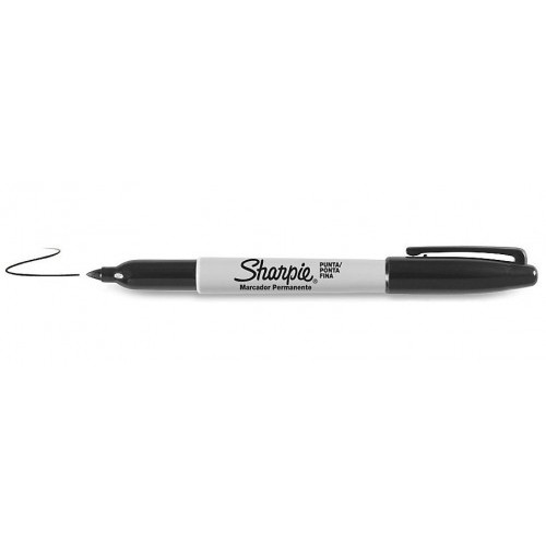 23093-MARCADOR PERMANENTE SHARPIE NEGRO PAPERMATE S0810930