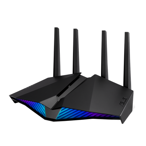 23124-ASUS RT-AX82U router inalambrico Doble banda (2,4 GHz / 5 GHz) Gigabit Ethernet Negro