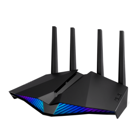 23124-ASUS RT-AX82U router inalambrico Doble banda (2,4 GHz / 5 GHz) Gigabit Ethernet Negro