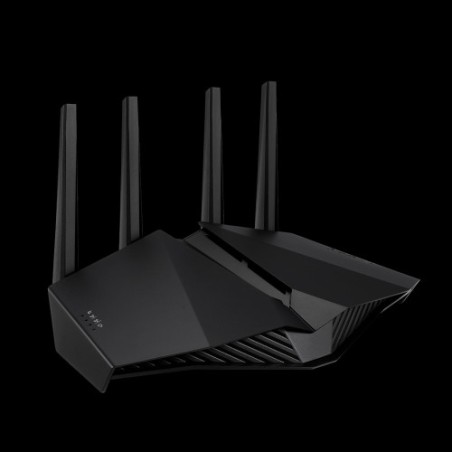 23125-ASUS RT-AX82U router inalambrico Doble banda (2,4 GHz / 5 GHz) Gigabit Ethernet Negro