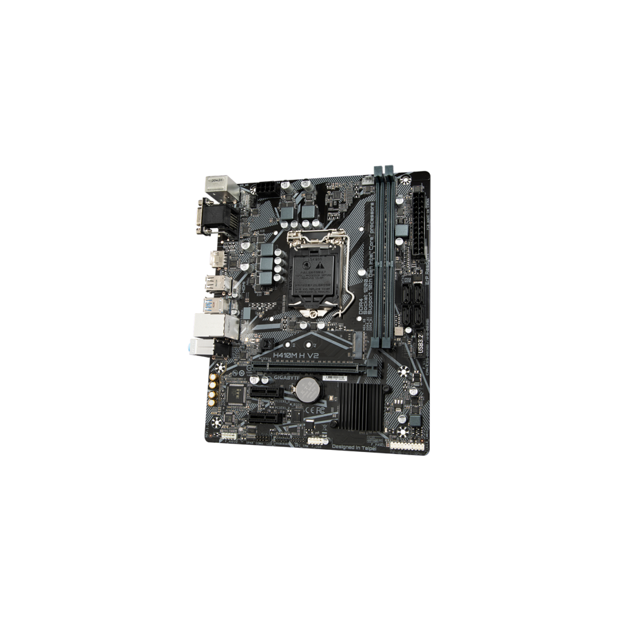 23154-Gigabyte H410M H V2 placa base Intel H410 LGA 1200 micro ATX