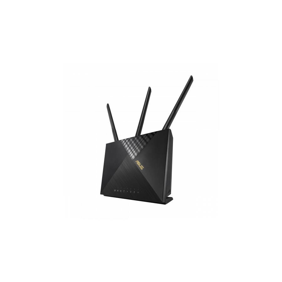23158-ASUS 4G-AX56 router inalambrico Gigabit Ethernet Doble banda (2,4 GHz / 5 GHz) 3G Negro