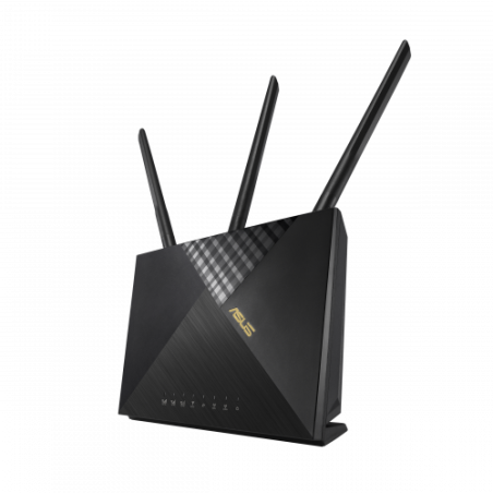 23158-ASUS 4G-AX56 router inalambrico Gigabit Ethernet Doble banda (2,4 GHz / 5 GHz) 3G Negro
