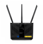23159-ASUS 4G-AX56 router inalambrico Gigabit Ethernet Doble banda (2,4 GHz / 5 GHz) 3G Negro
