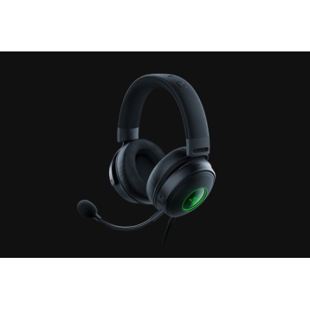 23164-Razer Kraken V3 Auriculares Alambrico Diadema Juego USB tipo A Negro
