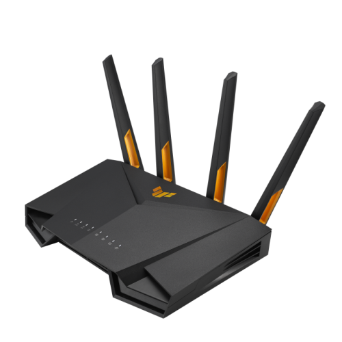 23174-ASUS 90IG0790-MO3B00 router inalambrico Gigabit Ethernet Doble banda (2,4 GHz / 5 GHz) Negro, Naranja