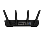 23175-ASUS 90IG0790-MO3B00 router inalambrico Gigabit Ethernet Doble banda (2,4 GHz / 5 GHz) Negro, Naranja
