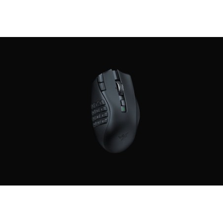 23185-Razer Naga V2 HyperSpeed raton mano derecha RF Wireless + Bluetooth Optico 30000 DPI