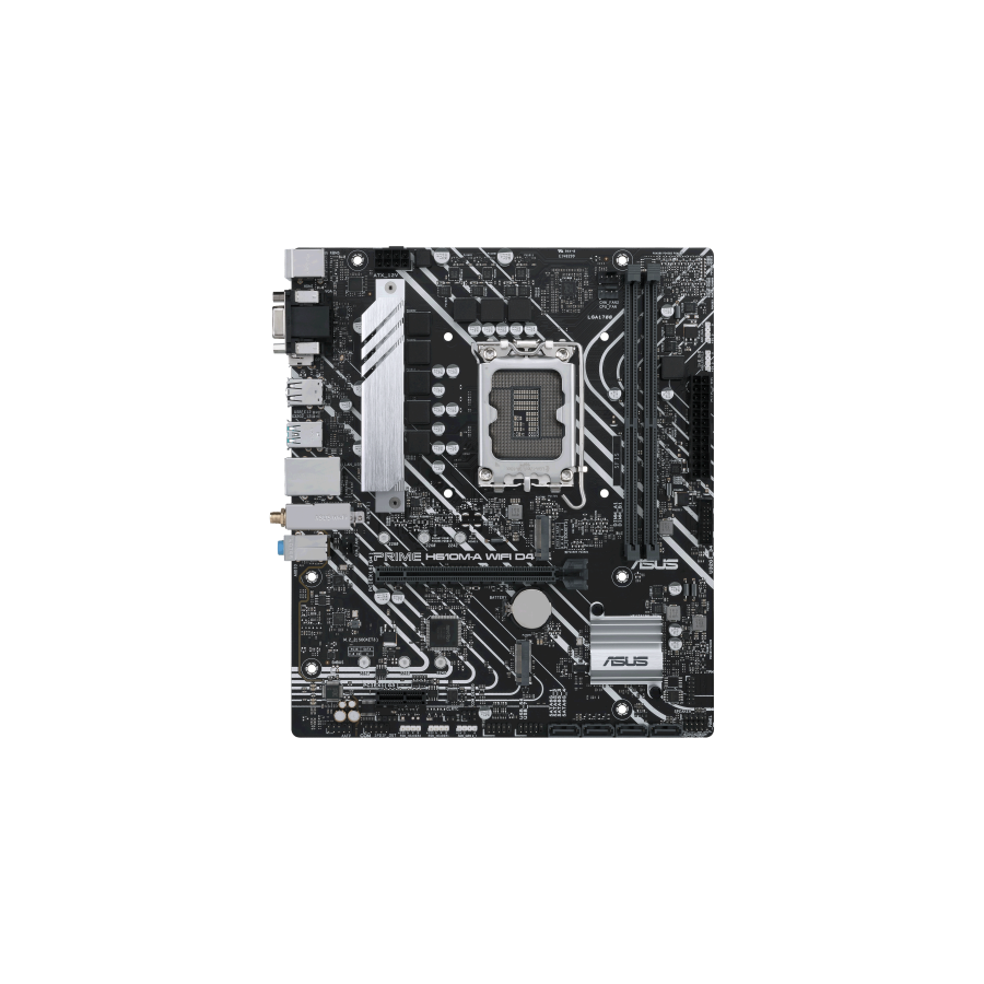 23200-ASUS PRIME H610M-A WIFI D4 Intel H610 LGA 1700 micro ATX