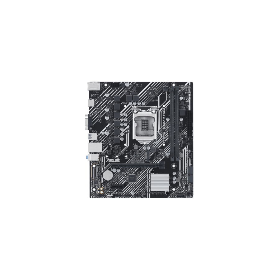 23205-(A) PLACA ASUS PRIME H510M-K R2.0,INTEL,1200,H470,2DDR4,64GB,VGA+HDMI,GBLAN,4SATA3+M.2,3USB3.2,MATX