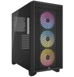 23211-CAJA CORSAIR 3000D AIRFLOW MID-TOWER CRISTAL TEMPLADO NEGRA CC-9011251-WW