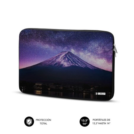 23218-SUBBLIM Funda Ordenador Neopreno Trendy Sleeve Neo Mountain 13,3-14"