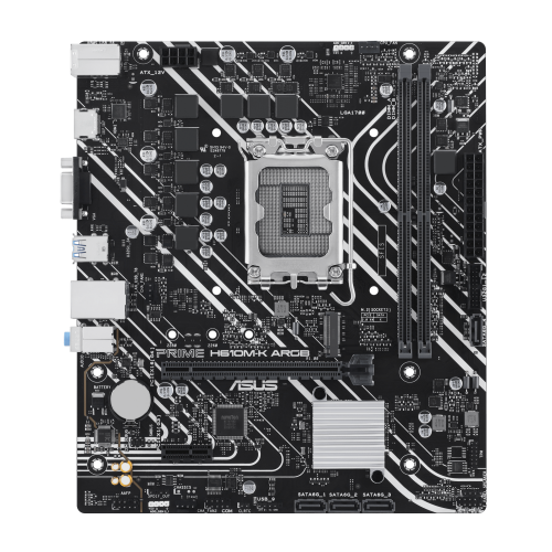 23236-ASUS PRIME H610M-K ARGB Intel H610 LGA 1700 micro ATX