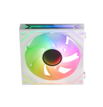 23248-MARS GAMING MF-LINKFINITY, 120MM PWM MODULAR FAN, LINKFINITY CONTACT SYSTEM, INFINITY MIRROR ARGB 360o, WHITE