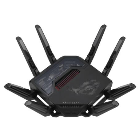 23259-ASUS ROG Rapture GT-BE98 router inalambrico 10 Gigabit Ethernet Quad-band (2.4 GHz / 5 GHz-1 / 5 GHz-2 / 6 GHz) Ne