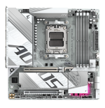 23347-GIGABYTE B850M AORUS ELITE WIFI6E ICE Placa Base - Procesadores AMD Ryzen Serie 9000, 12+2+1 fases VRM digitales,