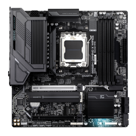 23349-GIGABYTE B850M GAMING X WIFI6E Placa Base - Procesadores AMD Ryzen Serie 9000, VRM Digital 10+2+2 fases, hasta 820