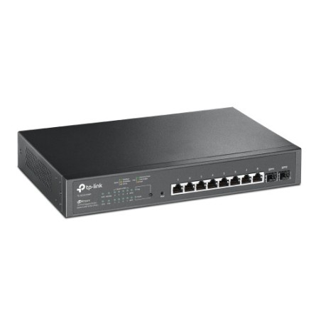 23379-TP-LINK TL-SG2210MP switch Gigabit Ethernet (10/100/1000) Negro Energia sobre Ethernet (PoE)