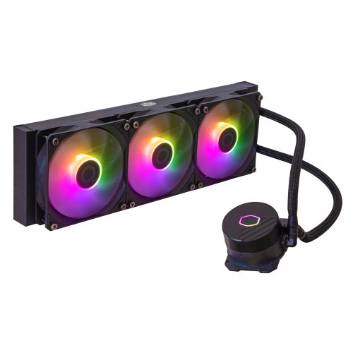 23424-Cooler Master MasterLiquid 360L Core ARGB Carcasa del ordenador, Procesador Kit de refrigeracion liquida 12 cm Neg