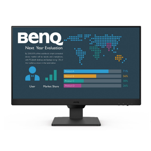 23441-BenQ BL2490 pantalla para PC 60,5 cm (23.8") 1920 x 1080 Pixeles Full HD Negro