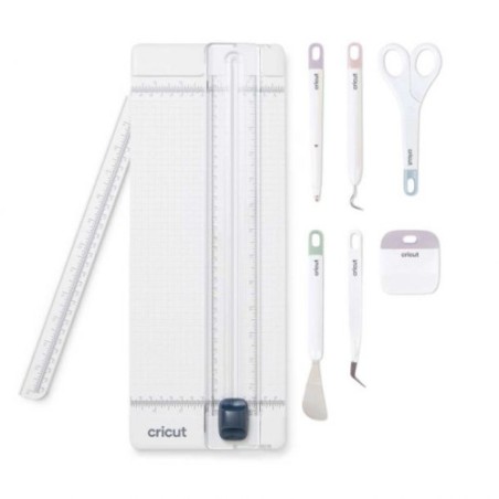 23516-Cricut Essential Tool Set Juego de herramientas esenciales Blanco 7 pieza(s)