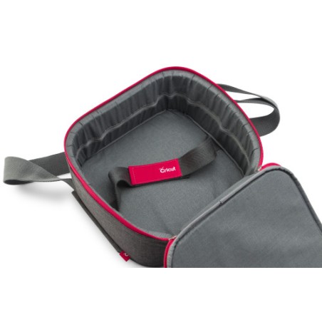 23556-Cricut 2006218 bolso y bandolera Gris, Rosa