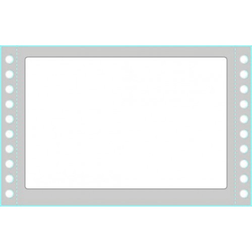 2378-CAJA 500 HOJAS ETIQUETAS BLANCAS EN MODULO CONTINUO-UNA COLUMNA-149X97,2 MM TICO TAB1-1499