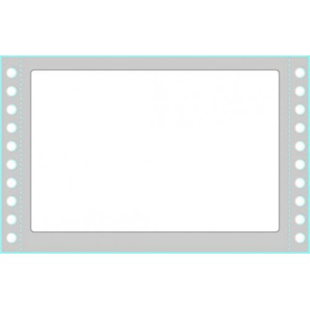 2378-CAJA 500 HOJAS ETIQUETAS BLANCAS EN MODULO CONTINUO-UNA COLUMNA-149X97,2 MM TICO TAB1-1499