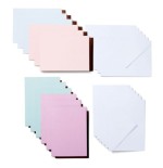 23853-Cricut Insert Cards, Macarons Sampler Tarjeta de felicitacion estandar Felicitacion 12 pieza(s)