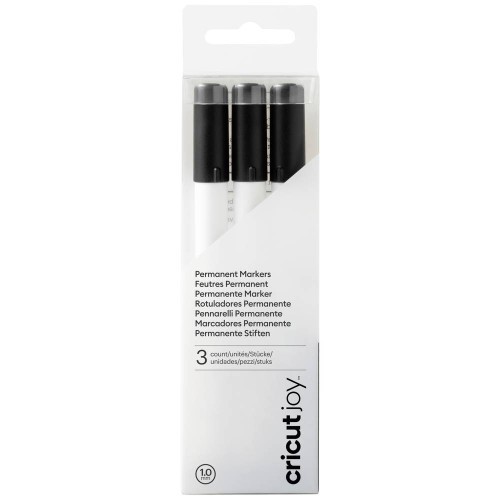 23906-CRICUT JOY PERMANENT MARKERS 3-PACK 1.0 (BLACK)