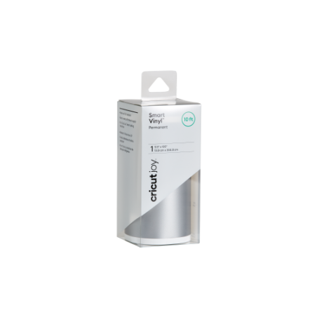 23994-Cricut Smart Vinyl Permanente Plata Brillante