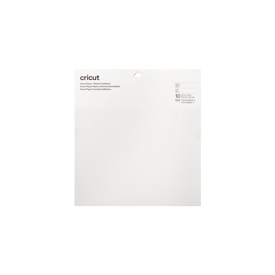 24088-Cricut Smart Paper Bloc de hojas de papel para bellas artes 10 hojas