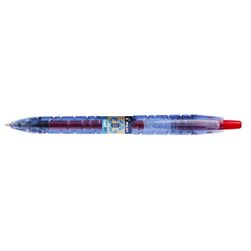241-BOLIGRAFO B2P RETRACTIL ROJO PILOT BL-B2P-BG-R