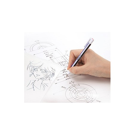 2413-BORRADOR DE PRECISION PUNTA RECTANGULAR 2,5 X 5 MM. CUERPO BLANCO/AZUL/NEGRO TOMBOW EH-KUS