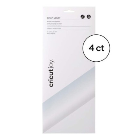 24141-Cricut Smart Label etiqueta autoadhesiva Permanente Transparente 4 pieza(s)
