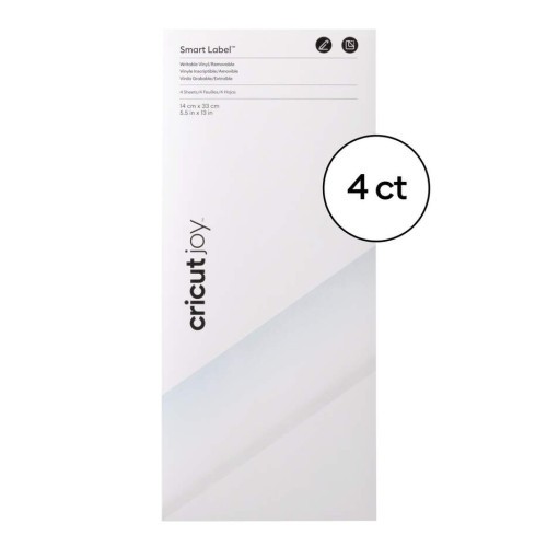24146-Cricut Smart Label etiqueta autoadhesiva Permanente Transparente 4 pieza(s)