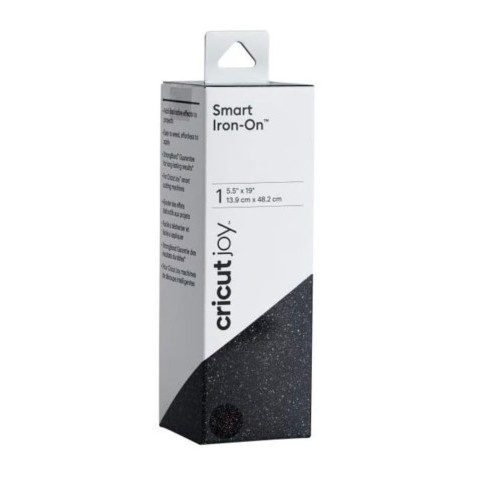 24260-CRICUT SMART IRON-ON 21X48CM (GLITTER BLACK)