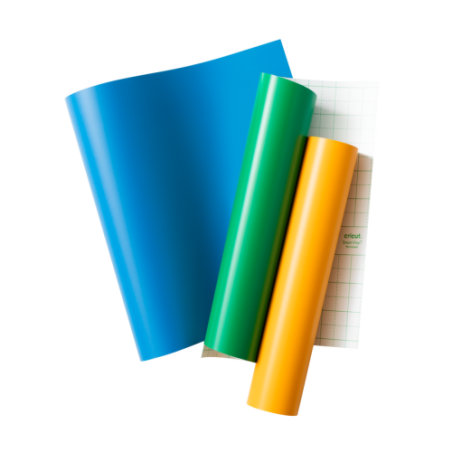 24309-Cricut Joy Xtra Smart Vinyl Lamina de vinilo de transferencia termica Vinilo de termotransferencia liso 3 hojas