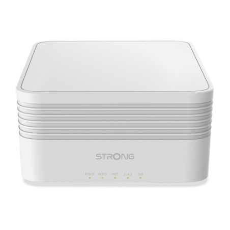 24350-Strong MESHTRIAX3000 sistema Wi-Fi Mesh (Wi-Fi en malla) Doble banda (2,4 GHz / 5 GHz) Wi-Fi 6 (802.11ax) Blanco 3